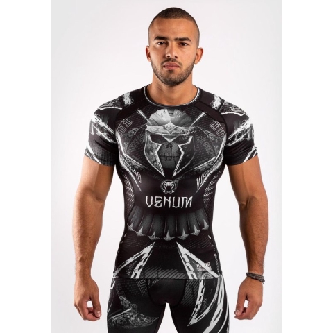 Venum GLDTR 4.0 Rash Guard Zwart Wit Kies uw maat: XXL