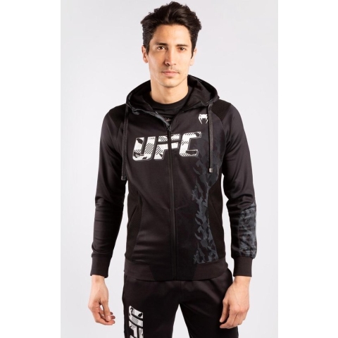 UFC Venum Authentic Fight Week Hoodie met rits Zwart Kies uw maat: S