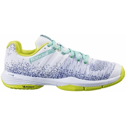 Sports Trainers for Women Babolat Sensa White Padel