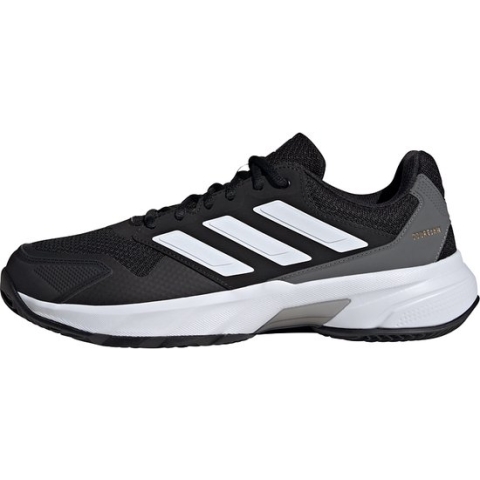 adidas Performance CourtJam Control 3 Clay Tennisschoenen - Heren - Zwart- 46