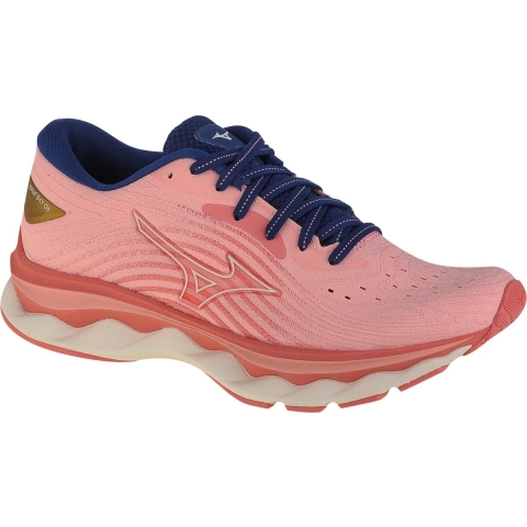 Mizuno Wave Sky 6 J1GD220273, Vrouwen, Roze, Hardloopschoenen, maat: 38