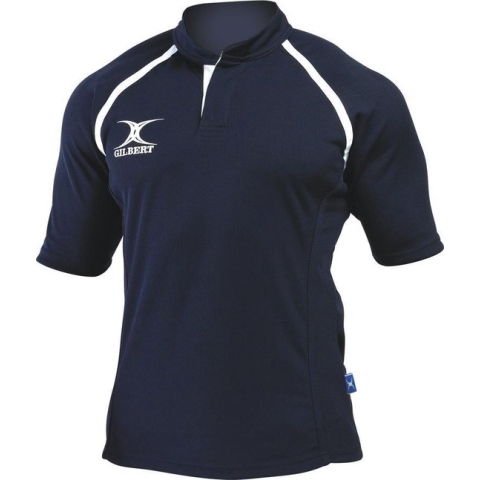 Gilbert Rugbyshirt Xact Ii Donker Blauw - M