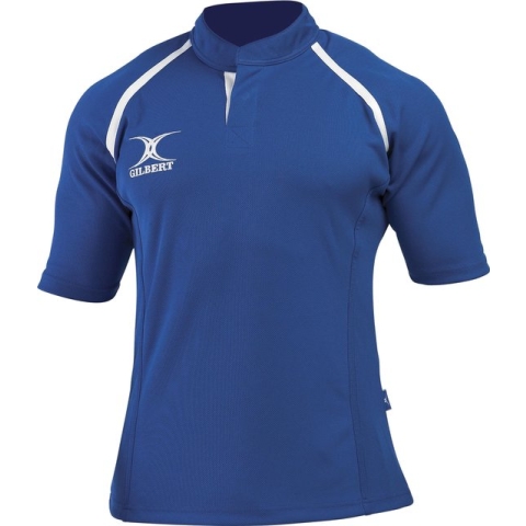 Gilbert Rugbyshirt Xact Ii Blauw - M