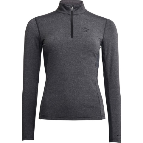 Kingsland KLAleece Dames Trainingsshirt - maat M - charcoal melange