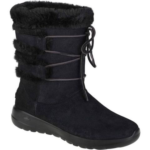 Skechers On The Go Joy Cyclone 144020-BBK, Vrouwen, Zwart, Laarzen, maat: 36