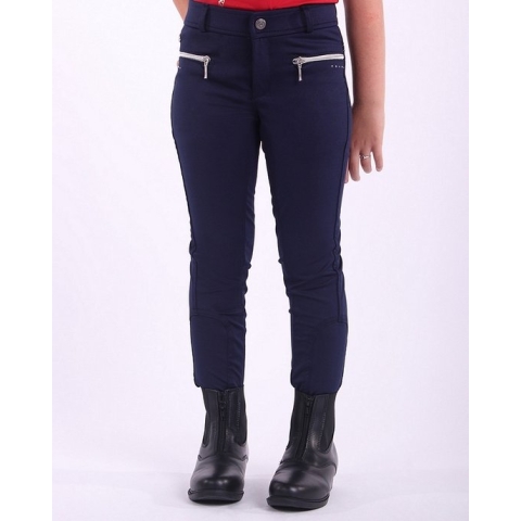 QHP Rijbroek Tanya Junior full grip - maat 164 - Navy