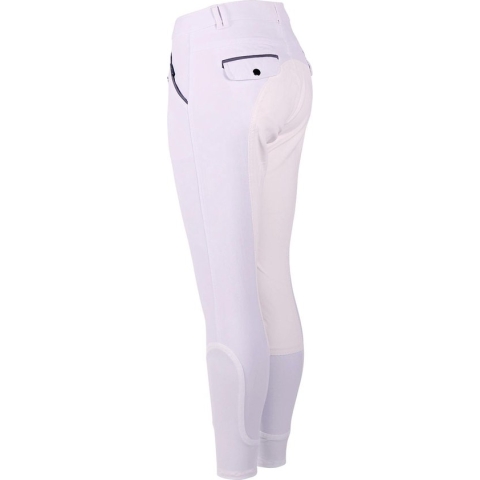 Qhp Rijbroek  Jack Leer - White - 44