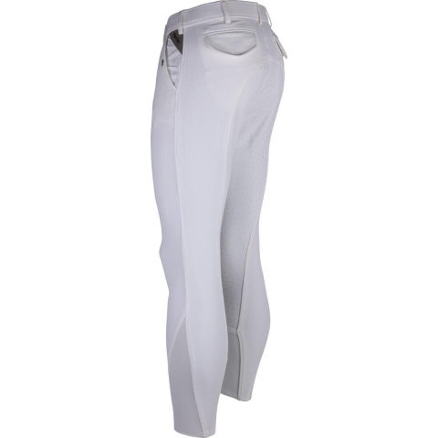 Montar Rijbroek Gary Full Grip Men Wit - 48