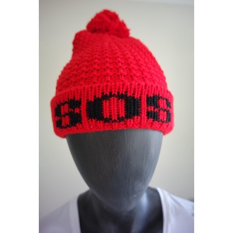 SOS Sportswear muts - one size - racing red