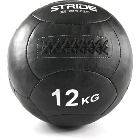 STRIDE Medicijnbal Elite - 12 kg - Zware Fitness Bal - Voor veelzijdige trainingen - Krachttraining, Gym, Crossfit