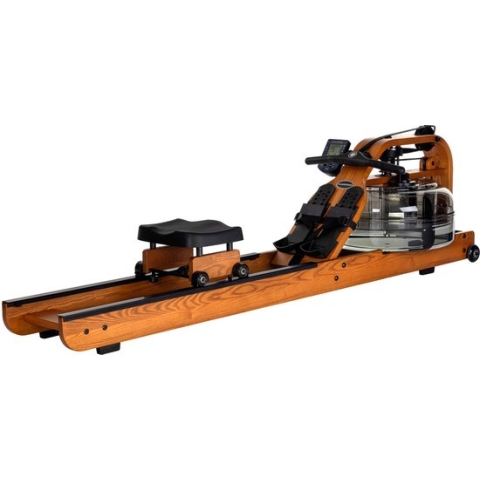 Fluid Rower Viking Pro XL - Opklapbaar - Roeimachine met 10 weerstanden - Roeiapparaat voor thuis - Bluetooth - Verstelbaar - Water weerstand - Inclusief hartslagfunctie