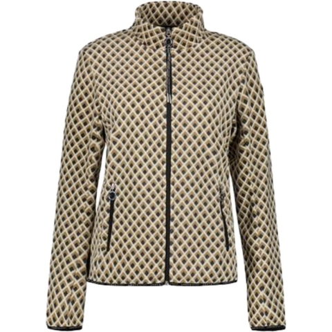 Luhta Auttoinen casaul sweater dames bruin dessin