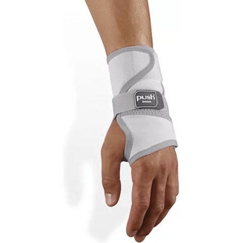 Push Med Polsbrace Splint - Grijs - Links - Maat 3