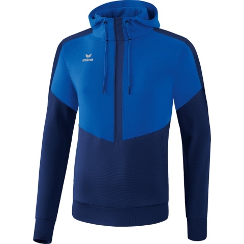 Erima Squad Sweatshirt Met Capuchon New Royal-New Navy Maat M