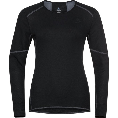 Odlo Ronde Hals Active X-warm Eco Lange Mouwen Basislaag Zwart XL Vrouw