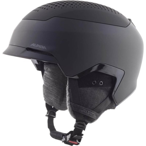 Alpina Gems Skihelm | Black Matt | Maat: 51 - 55 cm