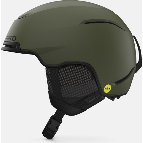 Giro Jackson Mips Free Ride Adult Snow Helmet - Matte Trail Green - Size L (59–62.5cm)