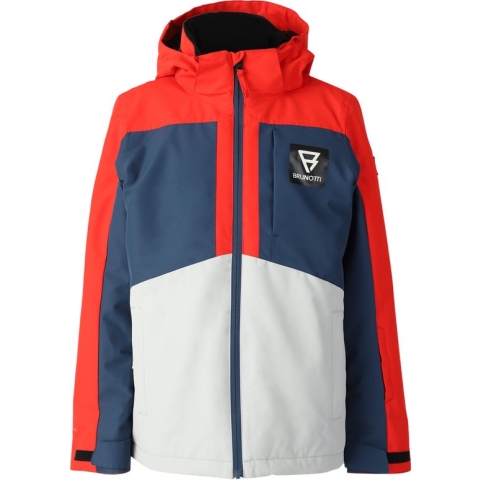 Brunotti Aratiny Jongens Ski Jas - Risk Red - 176