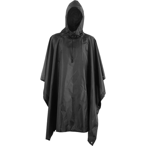 Regenponcho 3-in-1 multifunctionele regencape regenjas met capuchon outdoor kleding waterdicht winddicht herbruikbaar multifunctioneel voor camping festival vissen wandelen