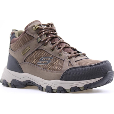 Skechers Selmen Melano bruin wandelschoenen heren (204477 CHOC)