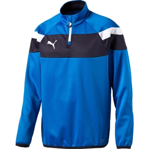 PUMA Spirit II 1/4 Zip Training Top 654657 02 - Sporttop - Mannen - Puma Royal-White - Maat - XL