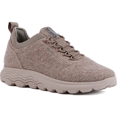 Geox Spherica A Sneakers Beige EU 40 Vrouw