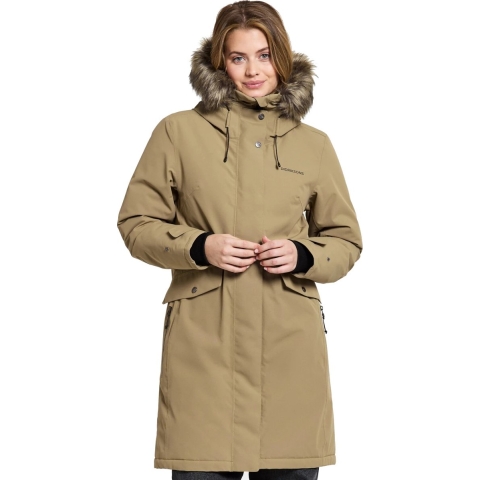Didriksons Erika Parka 3 Dames Winterjas 504303-h04 - Kleur Bruin - Maat 46