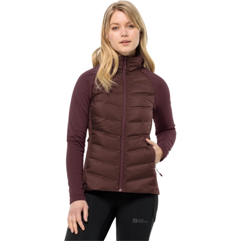 Jack Wolfskin TASMAN DOWN HYBRID W Dames Outdoorjas - Maat XL