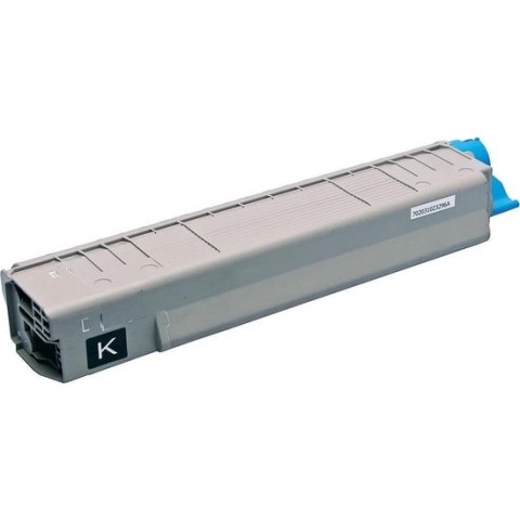 ABC huismerk toner geschikt voor Oki 44643004 zwart voor Oki C801 C801N C801DN C821 C821N C821DN