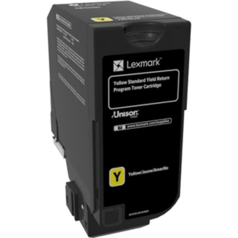 LEXMARK Toner Return Programme Yellow for CS720 CS725 CX725 7k