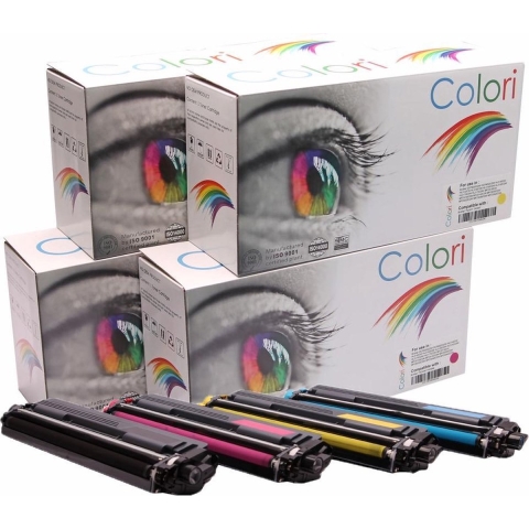 Colori huismerk set 4x toner geschikt voor Brother TN-325 DCP9055CDN DCP9270CDN HL4140CN HL4150CDN HL4570CDW MFC9460CDN MFC9465CDN MFC9560CDW MFC9970CDW