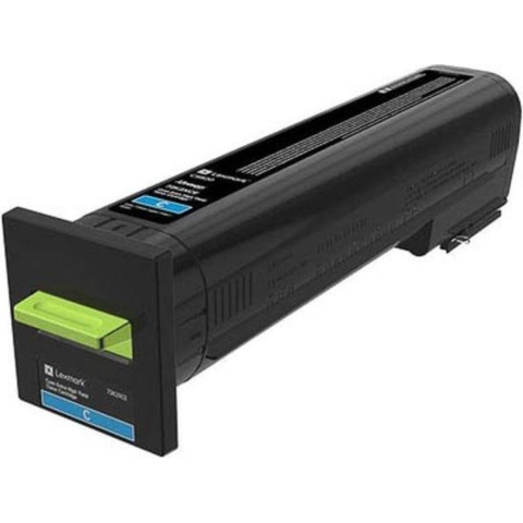 LEXMARK Toner Extra High Yield Corporate Cyan for CS820 22k