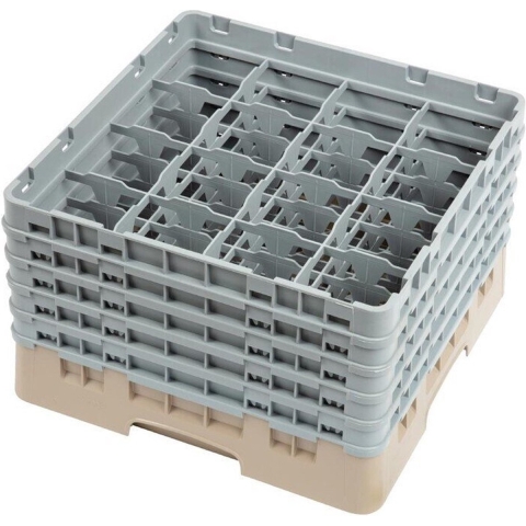 Cambro Camrack Vaatwaskorf Met 16 Compartimenten Max. Glashoogte 25,7cm DW552