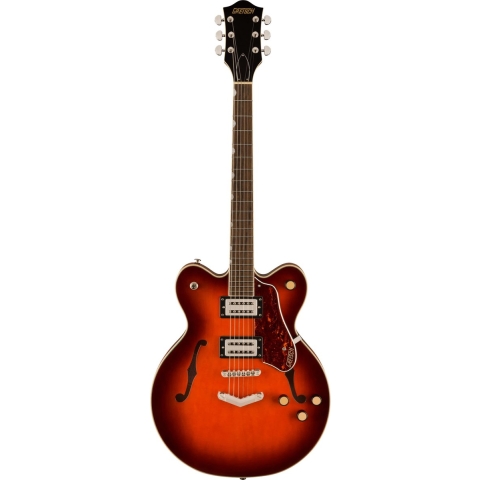 Gretsch G2622 Streamliner Center Block Double-Cut V-Stoptail Fireburst - Semi-akoestische gitaar