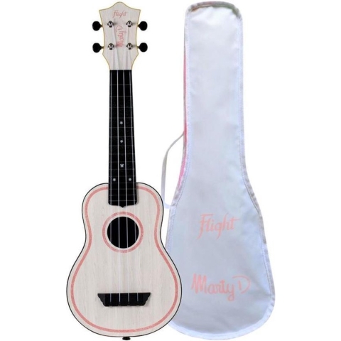 Flight Travel Sopraan Ukelele - Marty Dominguez - Artist Signature Series