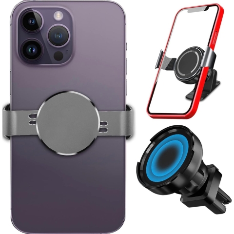 Auto telefoonhouder - Telefoonhouder voor in de auto, mobiele telefoonhouder voor in de auto, dashboard