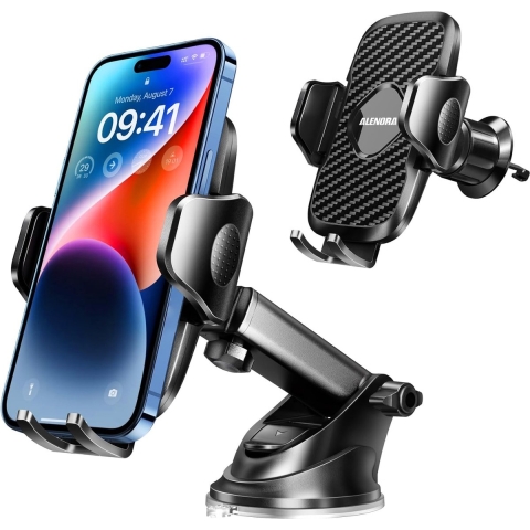 Auto telefoonhouder - Telefoonhouder voor in de auto, mobiele telefoonhouder voor in de auto, dashboard