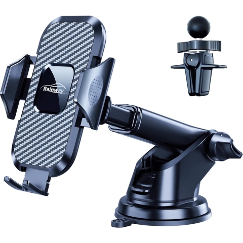 Auto telefoonhouder - Telefoonhouder voor in de auto, mobiele telefoonhouder voor in de auto, dashboard