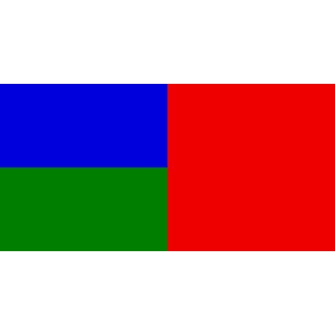 Vlag Oudergem 200x300cm