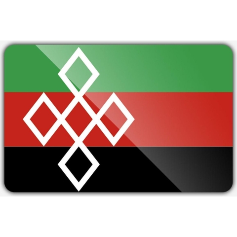 Vlag gemeente Rucphen - 150 x 225 cm - Polyester