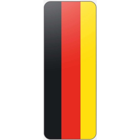 Banier Duitsland - 300x120cm - Polyester