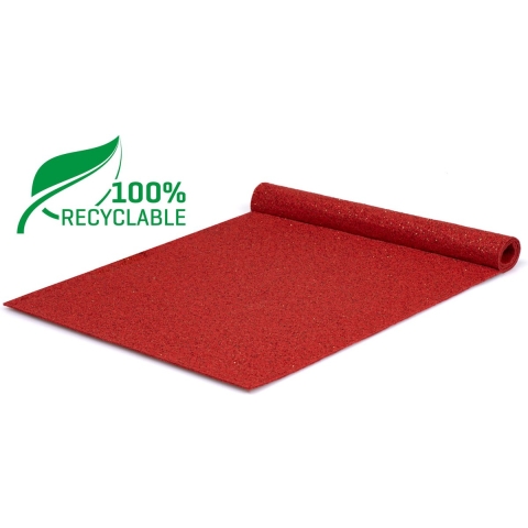 Glitterloper Recycle | Rood - 5 x 2 m