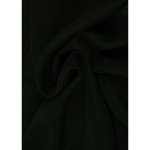 Chiffon stof - Zwart - 15 meter