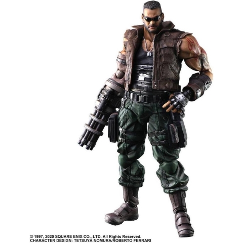 Final Fantasy VII Remake Play Arts Kai Action Figure Barret Wallace Ver. 2 28 cm