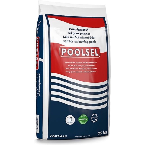 Zwembadzout POOLSEL 5 x 25 kg