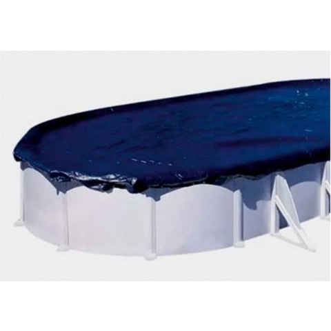 Winterzeil Ovaal - Blauw - 80 gr/m2 - SuperGuard