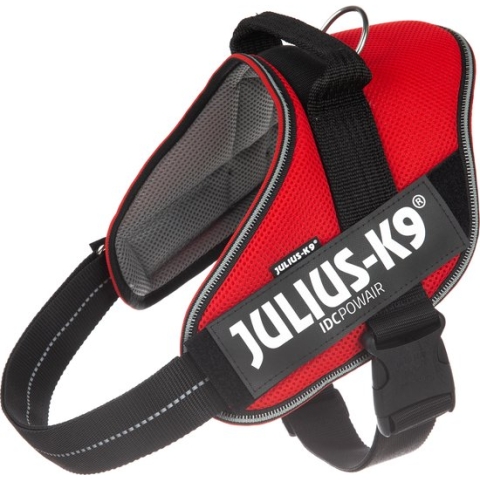Julius-K9 IDC®Powair-tuig, XL - maat 2, rood