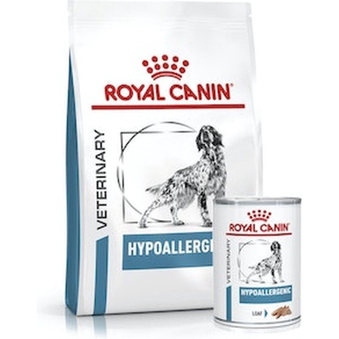 Royal Canin Hypoallergenic Combi bundel - 7 kg + 12 x 400 gr