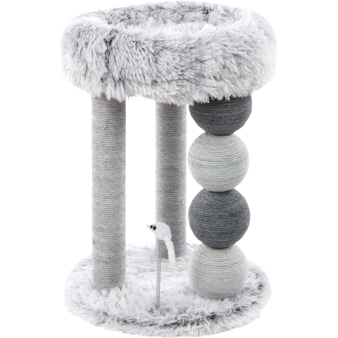 Flamingo Duchess - Krabpaal Katten - Krabpaal Duchess Grijs 43x43x61,5cm - 1st