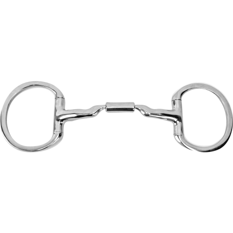 Myler Bits Level2 Eggbutt Low Port Comfort Snaffle MB 04-14mm - Size : 5